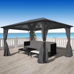 Pavilion de gradina VidaXL 44890 4x3 (Anthracite) Thumb