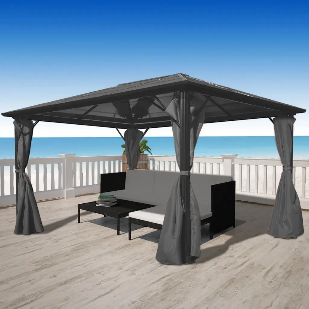 Pavilion de gradina VidaXL 44890 4x3 (Anthracite)