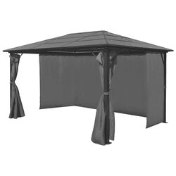 Pavilion de gradina VidaXL 44890 4x3 (Anthracite) Thumb