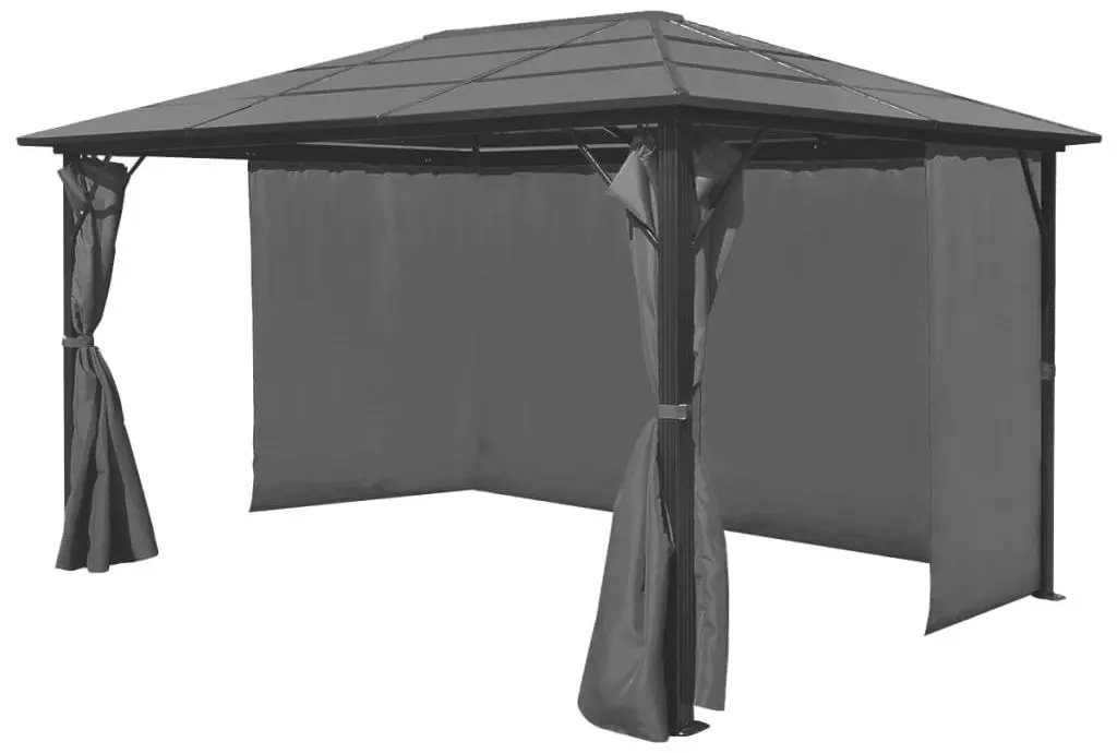 Pavilion de gradina VidaXL 44890 4x3 (Anthracite)