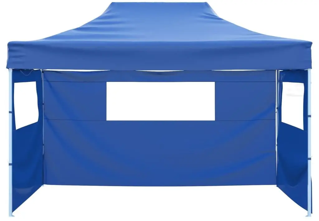 Pavilion de gradina VidaXL 44971 3x4.5 (Blue)