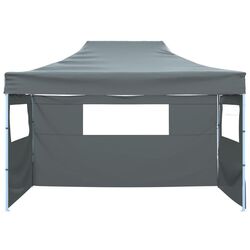 Pavilion de gradina VidaXL 44973 3x4.5 (Anthracite) Thumb