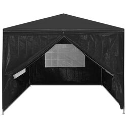Садовый павильон VidaXL 45098 3x3 (Anthracite) Thumb