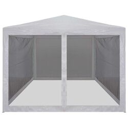 Садовый павильон VidaXL 45108 3x3 (White) Thumb