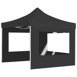 Pavilion de gradina VidaXL 45488 3x3 (Anthracite) Thumb