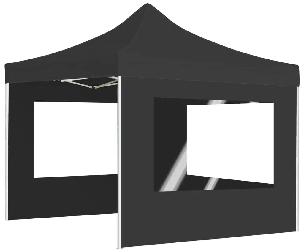 Pavilion de gradina VidaXL 45488 3x3 (Anthracite)