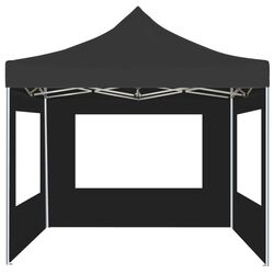 Pavilion de gradina VidaXL 45488 3x3 (Anthracite) Thumb