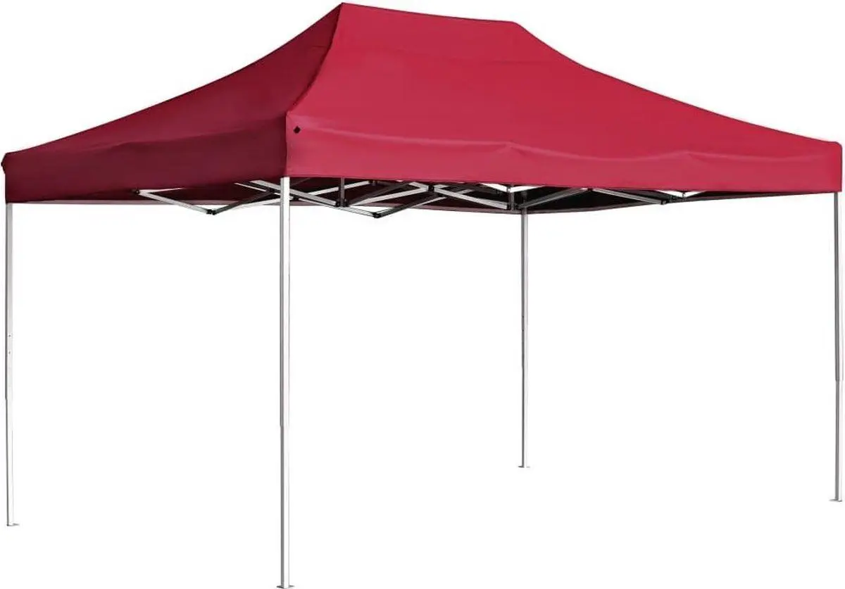 Pavilion de gradina VidaXL 45494 4.3x2.9 (Burgundy)