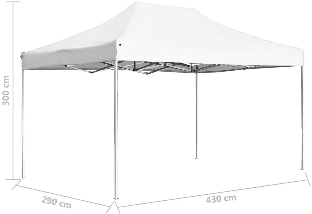Pavilion de gradina VidaXL 45495 (White) - 7