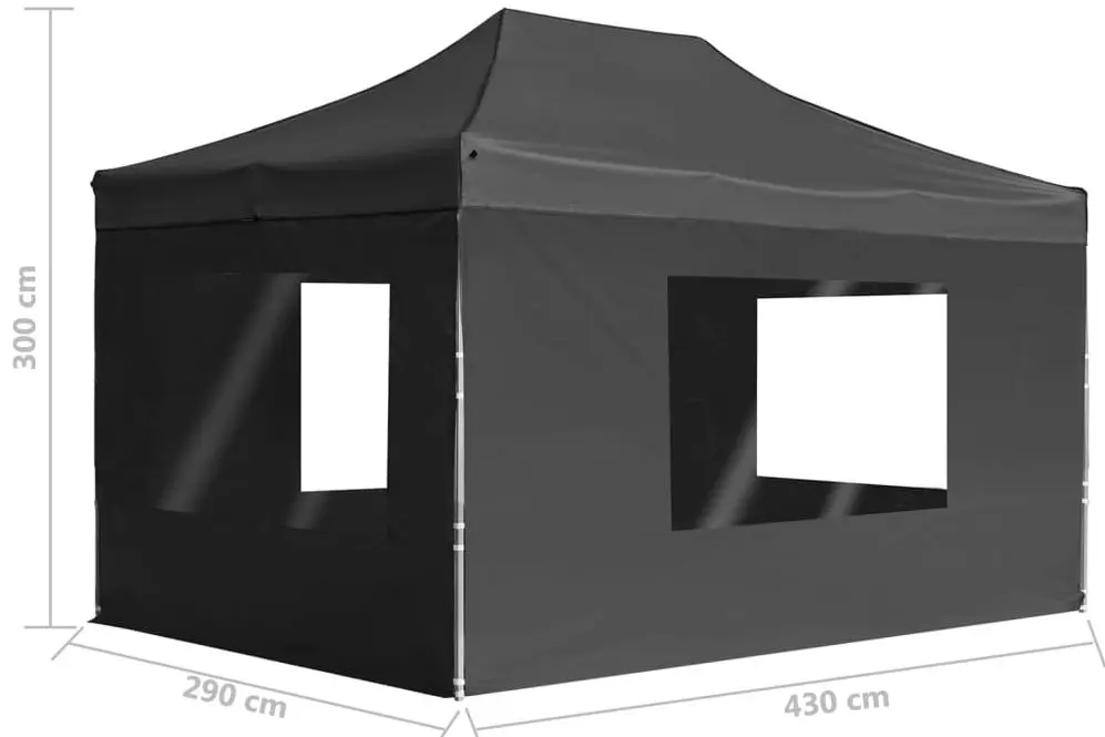 Pavilion de gradina VidaXL 45498 (Anthracite)
