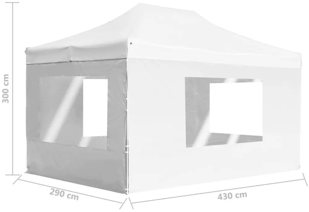 Pavilion de gradina VidaXL 45500 (White) - 10