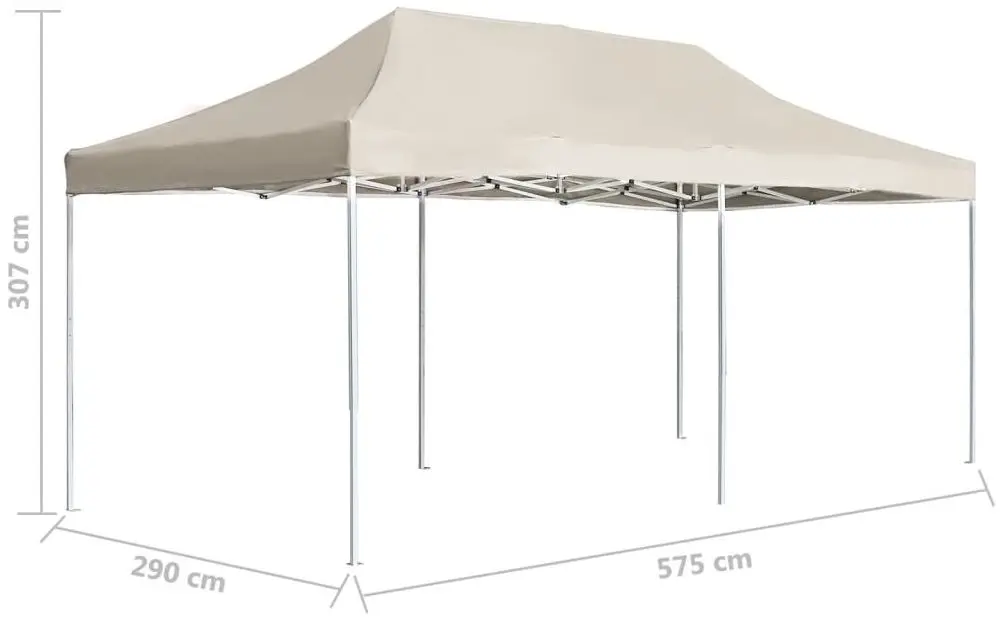 Pavilion de gradina VidaXL 45501 6x3 (Cream)