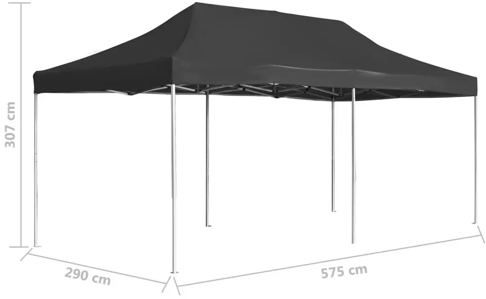Pavilion de gradina VidaXL 45503 6x3 (Anthracite) - 7
