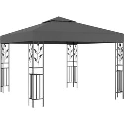 Pavilion de gradina VidaXL 47946 3x3 (Anthracite)