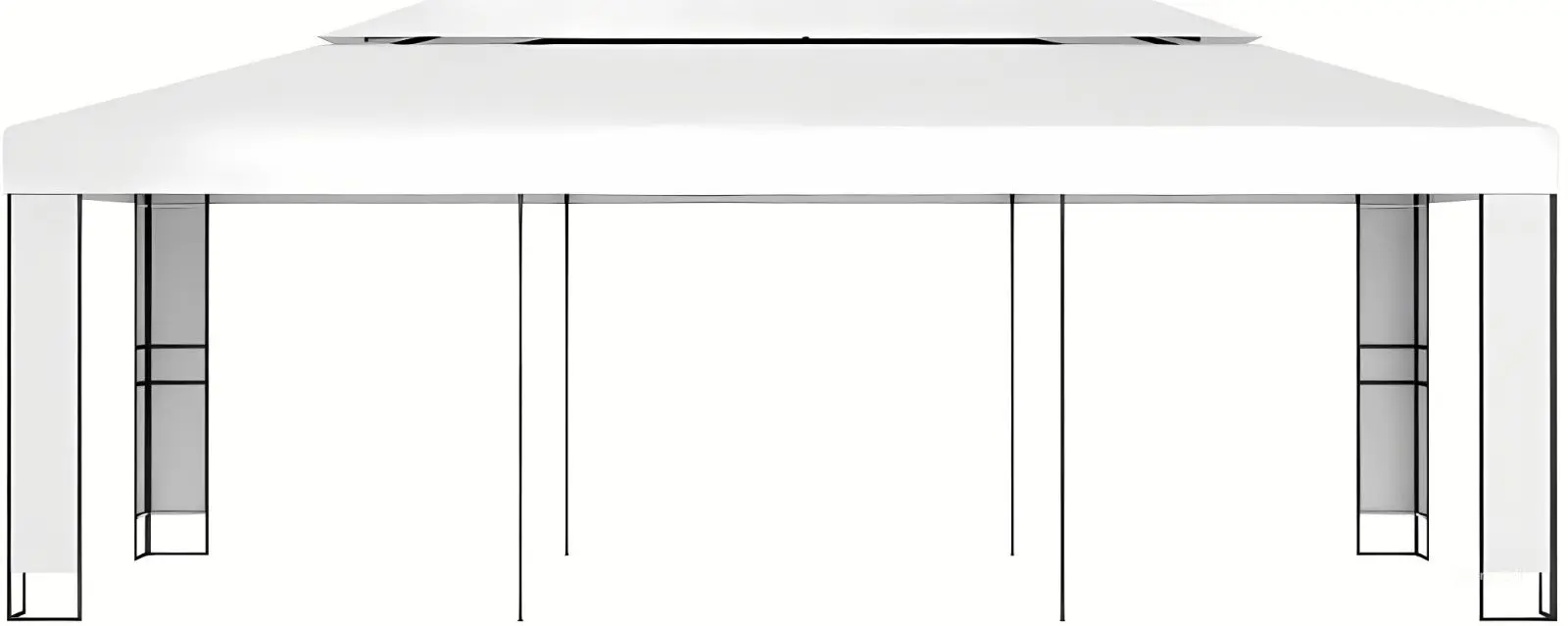 Садовый павильон VidaXL 47951 3x6 (White) - 2