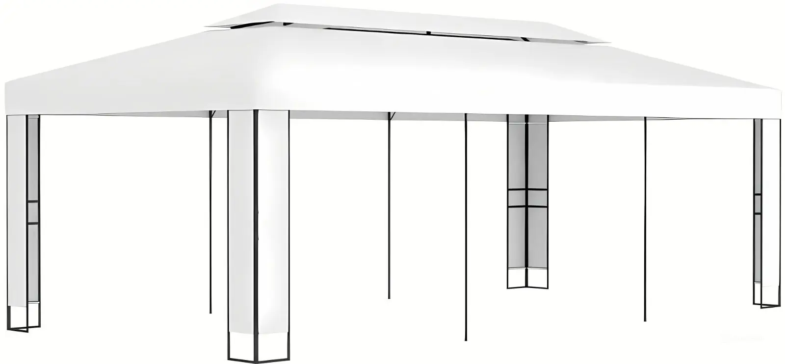 Садовый павильон VidaXL 47951 3x6 (White)