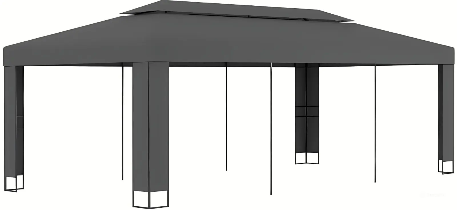 Pavilion de gradina VidaXL 47953 3x6 (Anthracite)