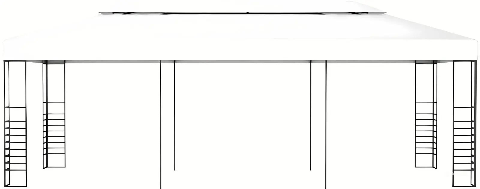 Садовый павильон VidaXL 47957 6x3 (White) - 2