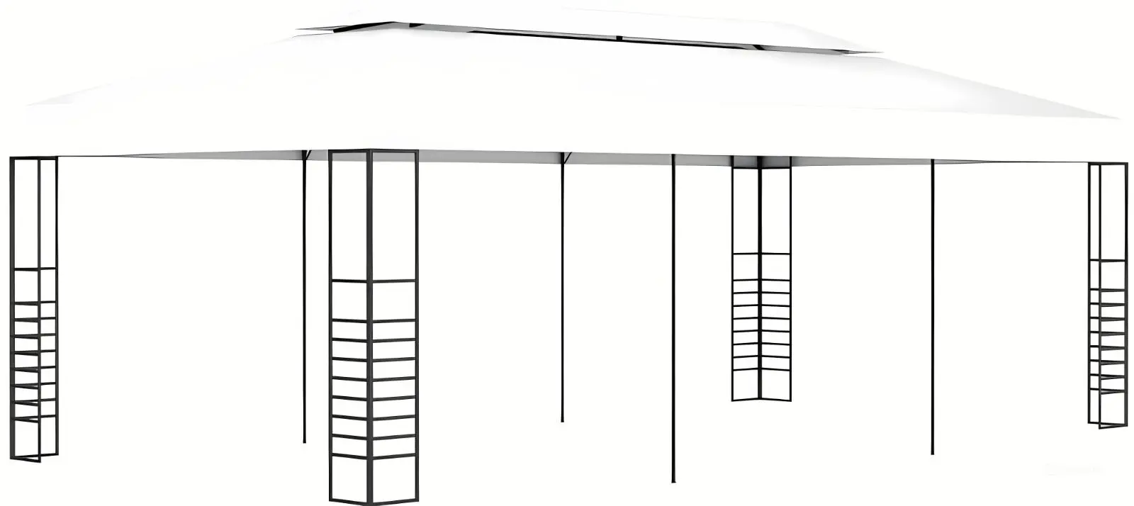 Садовый павильон VidaXL 47957 6x3 (White)