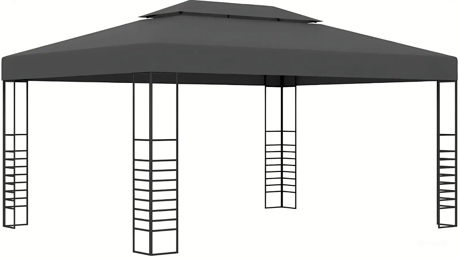 Pavilion de gradina VidaXL 47958 3x4 (Anthracite)