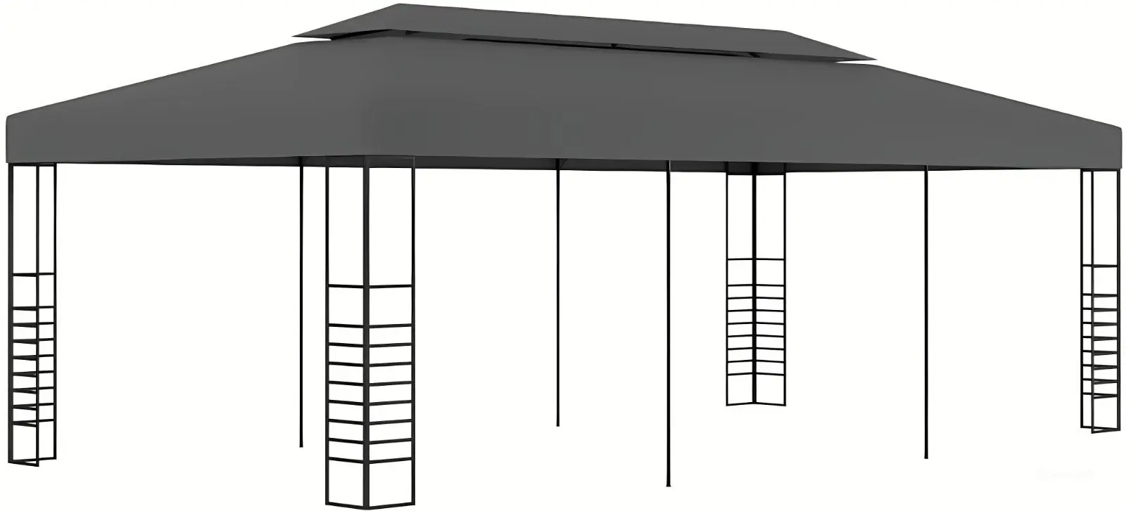 Pavilion de gradina VidaXL 47959 3x6 (Anthracite)