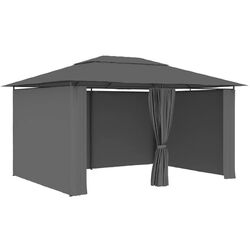 Pavilion de gradina VidaXL 47960 4x3 (Anthracite) Thumb
