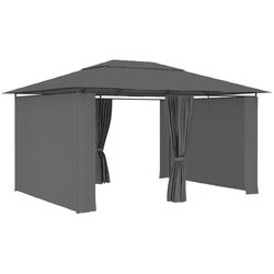 Pavilion de gradina VidaXL 47960 4x3 (Anthracite) Thumb