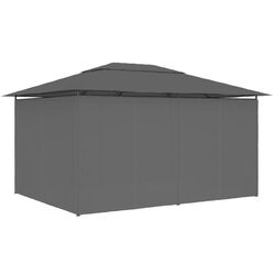 Pavilion de gradina VidaXL 47960 4x3 (Anthracite) Thumb