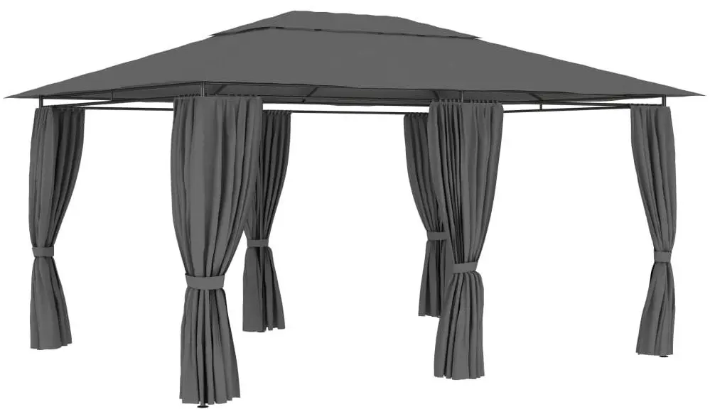 Pavilion de gradina VidaXL 47960 4x3 (Anthracite)