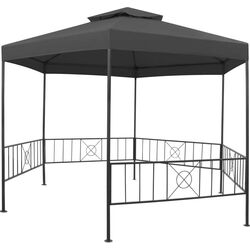 Садовый павильон VidaXL 47961 3.2x2.7 (Anthracite) Thumb