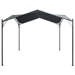 Pavilion de gradina VidaXL 47962 3x3 (Anthracite) Thumb