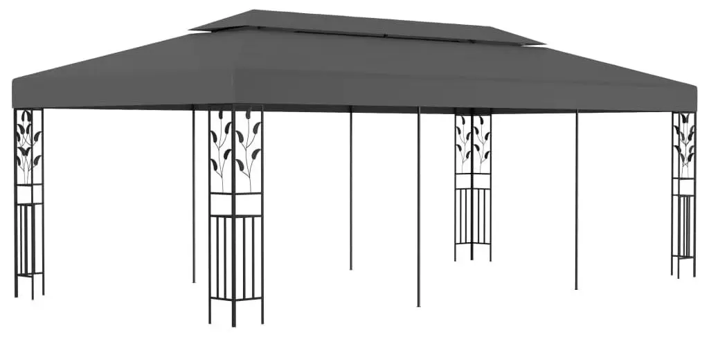 Pavilion de gradina VidaXL 47964 3x6 (Anthracite)