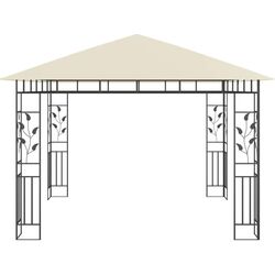 Садовый павильон VidaXL 47969 3x3 (Cream) Thumb