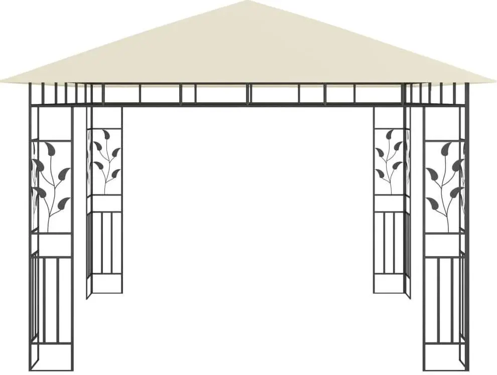 Садовый павильон VidaXL 47969 3x3 (Cream)