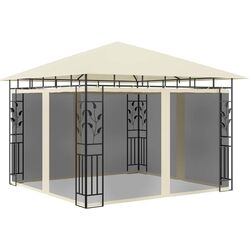 Садовый павильон VidaXL 47969 3x3 (Cream)