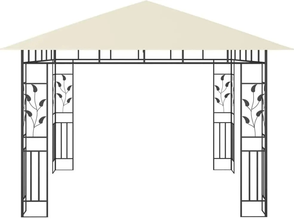 Садовый павильон VidaXL 47969 3x3 (Cream)