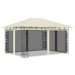 Садовый павильон VidaXL 47970 4x3 (Cream)