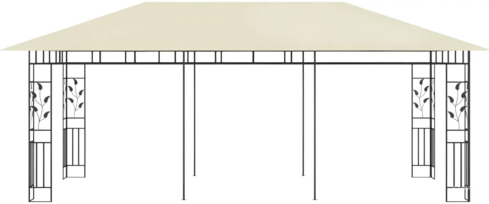 Садовый павильон VidaXL 47971 6x3 (Cream)