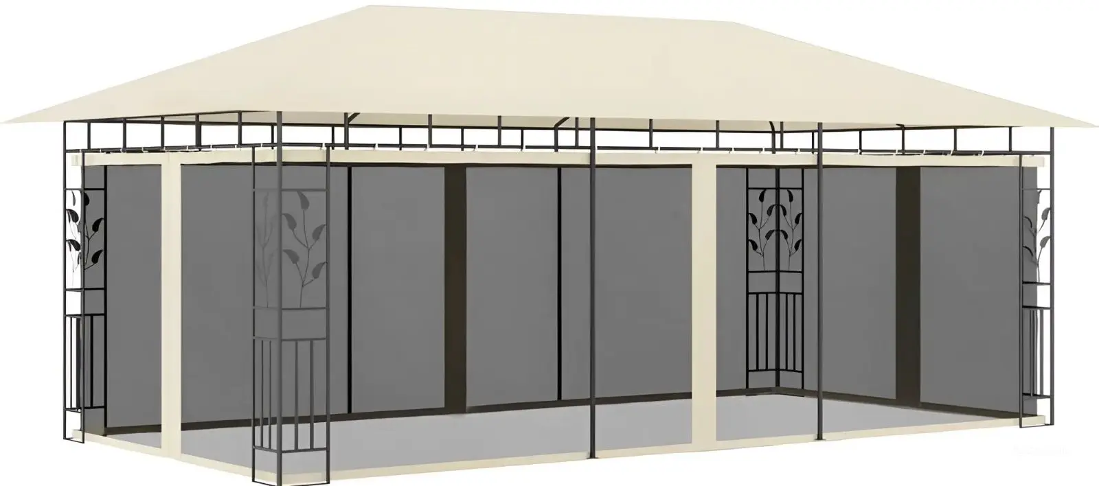 Садовый павильон VidaXL 47971 6x3 (Cream)