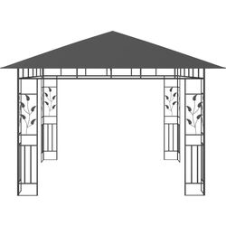 Садовый павильон VidaXL 47972 3x3 (Anthracite) Thumb