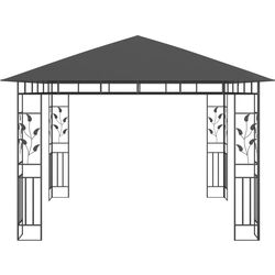 Садовый павильон VidaXL 47972 3x3 (Anthracite) Thumb