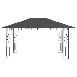 Садовый павильон VidaXL 47973 3x4 (Anthracite) Thumb