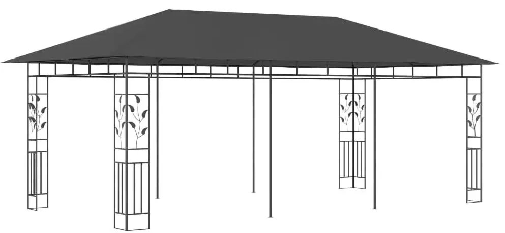 Pavilion de gradina VidaXL 47974 6x3 (Anthracite)