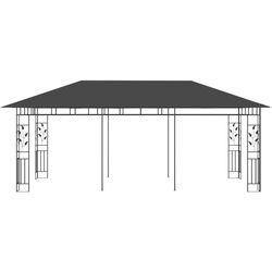 Pavilion de gradina VidaXL 47974 6x3 (Anthracite) Thumb