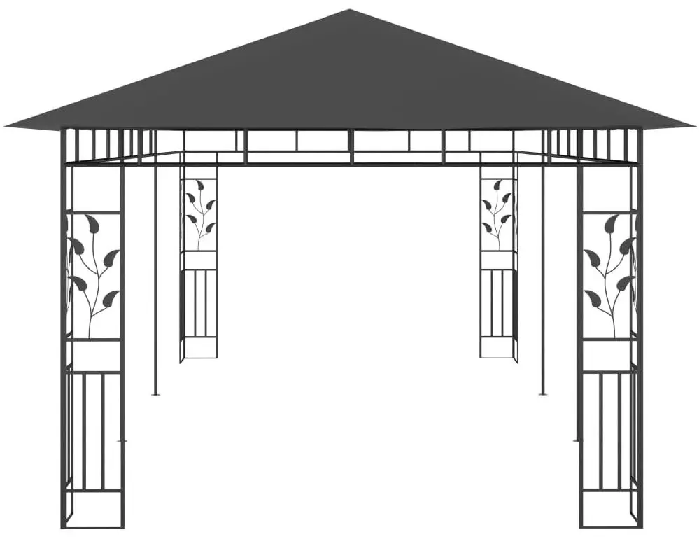 Pavilion de gradina VidaXL 47974 6x3 (Anthracite)