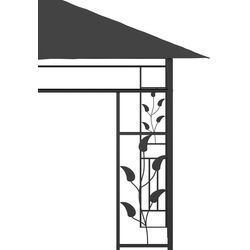 Pavilion de gradina VidaXL 47974 6x3 (Anthracite) Thumb