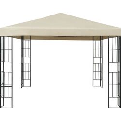 Pavilion de gradina VidaXL 47981 3x3 (Cream) Thumb
