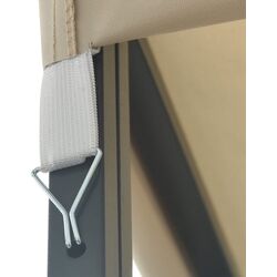 Pavilion de gradina VidaXL 47981 3x3 (Cream) Thumb