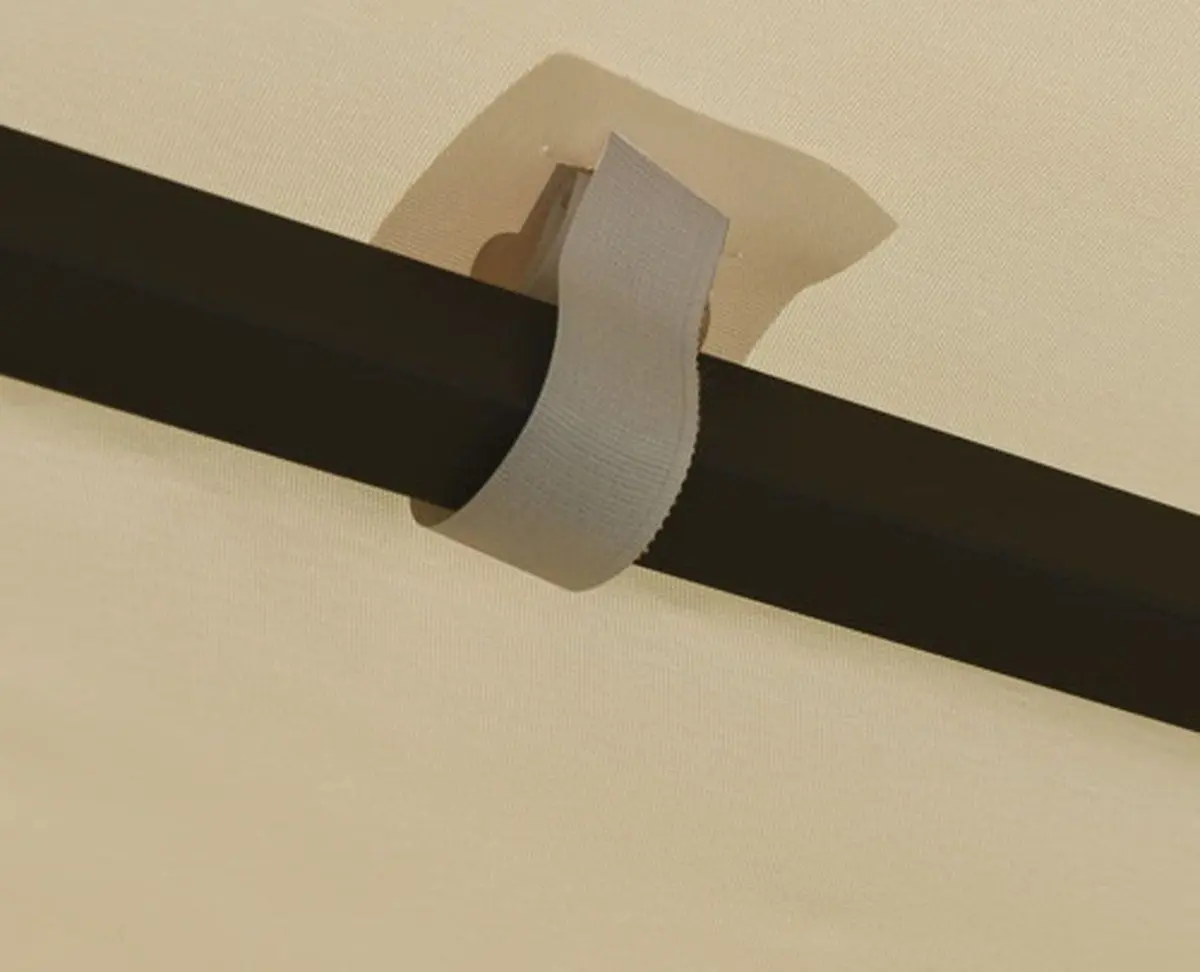 Pavilion de gradina VidaXL 47981 3x3 (Cream) - 6