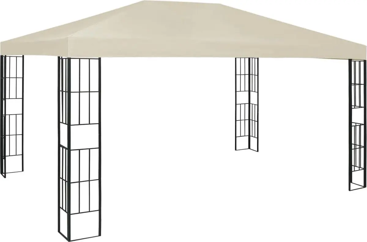 Садовый павильон VidaXL 47982 3x4 (Cream)